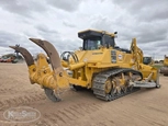 Side of used Komatsu Dozer